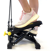 Mini stepper avec hauteur de marche réglable pour un entraînement complet du corps, capacité de poids de 220 lb