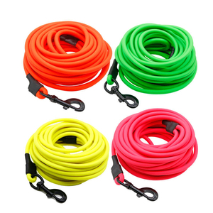 Meilleures ventes 2026 : Laisse de suivi pour chien 8 mm en plastique/PVC/polyester écologique, style western, avec rivets décoratifs, pour l'entraînement, SS - Product Image 1