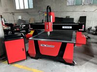 Offre Spéciale 1325 bois CNC routeur facile à utiliser Machine à bois automatique simple broche Table à vide Surface nouvelle utilisée Incl
