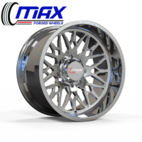Jantes forgées Super Single MAX 22x12 24x14 26x14 8x170 8x180 pour Ford F250 F350 pour Ram 2500 3500 à jantes profondes