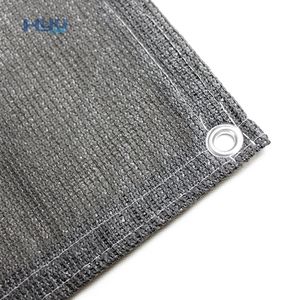 <span class=keywords><strong>Filet</strong></span> de protection d'intimité en maille tricotée PE gris <span class=keywords><strong>pour</strong></span> balcon - Protection solaire, pare-<span class=keywords><strong>vent</strong></span>, clôture, maille <span class=keywords><strong>pour</strong></span> <span class=keywords><strong>terrasse</strong></span> extérieure, taille personnalisée - Product Image 3