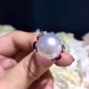 Anillo de Plata S925 WENCHI con Soporte Vacío en Forma de T para Decoración, Abalorios de 6-8mm, Accesorios de Joyería DIY de Moda - Modelo 12047 - Product Image 2