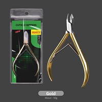 Nouvelles Ciseaux à Peaux Mortes en Acier Inoxydable Faciles à Utiliser, Outil Professionnel de Manucure, Couleur Argent Pailleté pour Salon de Manucure