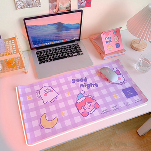 Miếng Lót Chuột RGB Bàn Phím Phát Sáng Bằng Da Cao Su Tùy Chỉnh Miếng Lót Chuột Cho Game Thủ Montian Tapis De Souris Miếng Lót Chuột - Product Image 6