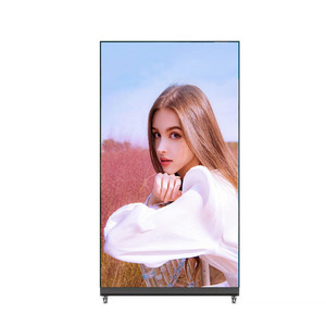 AIMV IP65 Rated Indoor Interactive Totem Wheels Publicidad vertical Android Kiosk Pantalla <span class=keywords><strong>LCD</strong></span> Touch Digital Signage Floor Stand - Product Image 1