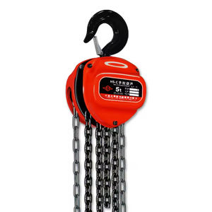 Palan à chaîne manuel à faible hauteur libre 10t 20t palan à tour manuel de 10m mini palan à chaîne - Product Image 3