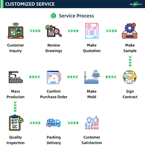 Nhà Máy Tùy Biến Sản Xuất Độ Chính Xác Cao Kim Loại Nhôm Cơ Khí CNC Phay Biến Gia Công Dịch Vụ Phần Các Bộ Phận - Product Image 6