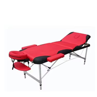 Table de massage et de spa portable en aluminium de haute qualité, style moderne, pour salons et soins de spa