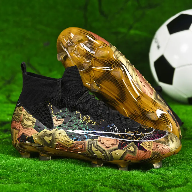 2023 blanco Rojo Negro oro alta calidad superior Air Zoo Ix famosa marca botas de fútbol FG hombres tacos de fútbol