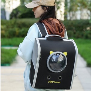YBTOOPET Cat Backpack Large Size Oxford Cloth PVC <b>Pet</b> <b>Carrier</b> With Cover For Travel - Product Image 1