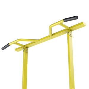 Attrezzatura da palestra per la casa all'aperto, supporto per immersione regolabile e barra Pull-Up Free Standing - Product Image 4
