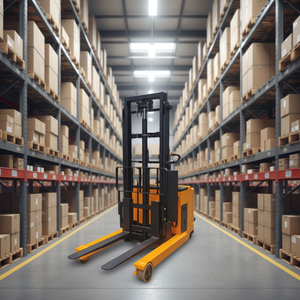 รถยกไฟฟ้า 2 ตัน รุ่น CQDA20-30 รถยกแบบ Reach Truck แบตเตอรี่ตะกั่วกรด 24V210Ah สำหรับอุตสาหกรรมค้าปลีก - Product Image 1