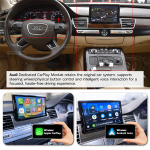 Módulo Decodificador Inalámbrico A8 <span class=keywords><strong>Apple</strong></span> <span class=keywords><strong>CarPlay</strong></span> y Android Auto para <span class=keywords><strong>Audi</strong></span> A3 A4 <span class=keywords><strong>A5</strong></span> Q2 Q7 B9 MIB2 2012-<span class=keywords><strong>2018</strong></span> - Product Image 3