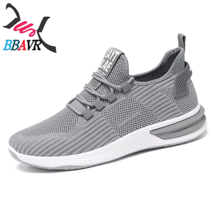 Zapatillas Deportivas para Hombre, Tejidas, Casuales, Transpirables, con Forro de Malla, Ligeras, Antideslizantes, de PVC, Venta Directa de Fábrica - Product Image 1