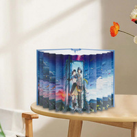 Diwali Radiance Lampe d'écran à motif d'anime rechargeable et peu encombrante Solution d'éclairage premium