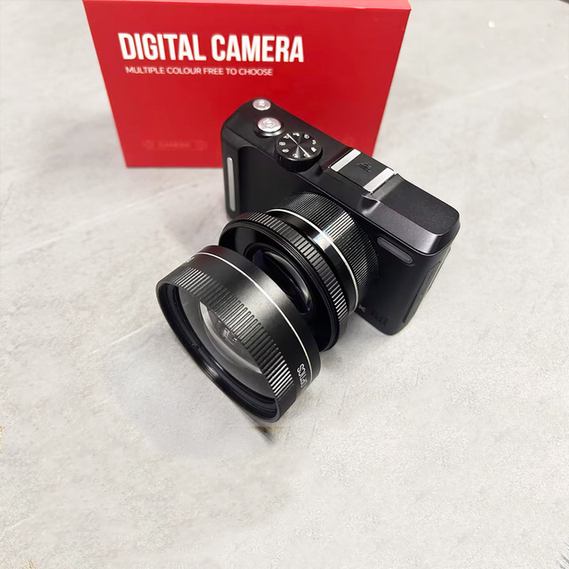 DSLR Mirrorless Vlogging Camera 4K Photography Rechargeable Battery 17x-30x Optical Zoom Video