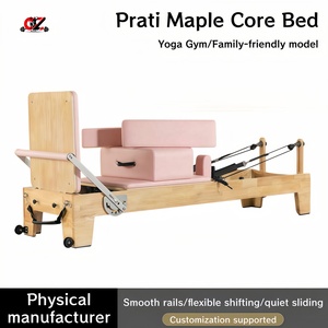 Máquina de Pilates Reformer CZFIT Y005 de Madera de Arce - Equipo de Gimnasio Portátil y Duradero para Uso en Casa/Estudio - Product Image 1