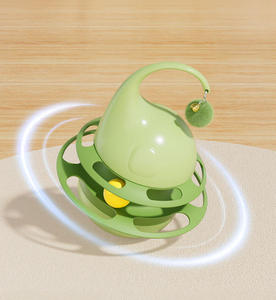 Adjustable Leaky Food Puzzle Feeder <b>Toy</b> for <b>Cats</b> and Dogs, <b>Interactive</b> Tumbler Slow Treat Dispenser, IQ Training Enrichment <b>Toy</b> - Product Image 5