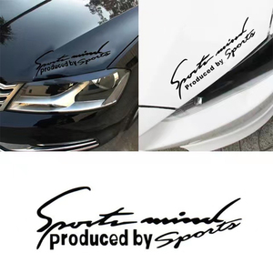 T-1140 2Pcs Pegatinas Universales para Coche con Letras Deportivas, Emblema, Calcomanía, Decoración Universal para Automóviles - Product Image 5