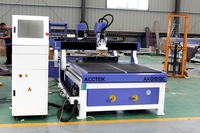 Machine de gravure CNC ACCTEK ATC 1200 x 1200 mm pour petites agences de publicité, gravure sur acrylique et articles décoratifs