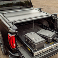 Cubierta de Lona Eléctrica de Aluminio con Persiana Enrollable para Batea de Camioneta Pickup para Tacoma / TOYOTA / GMC / Ford F150