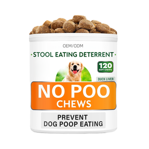 Alivio de alergias Suplementos para el cuidado de la salud de mascotas Abrigo de piel inmune Soporte para articulaciones de cadera Masticables suaves para perros Gatos Botellas de polvo de pescado - Product Image 4