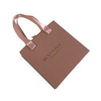 Boîte cadeau à bijoux avec cordon de serrage et sac à main assorti, étui rigide en papier avec voile d'or et meilleurs vœux pour boucles d'oreilles, colliers et bagues