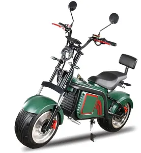 [EE. UU. UE CN Stock] citycoco chopper bike 2 ruedas 3000w/4000w 60v alta velocidad 25-60 km/h neumático grueso ciclomotor eléctrico scooter