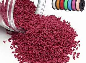 Masterbatch de Color Rojo Brillante para Plástico PE PS PVC PC PLA PET PETG <span class=keywords><strong>PP</strong></span> ABS TPU <span class=keywords><strong>TPE</strong></span> - Product Image 2