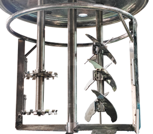 Cina Polyc forte potenza Silicone sigillante tre alberi agitatore triplo asse Mixer macchina per colla resina stucco - Product Image 3