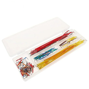 Breadboard Kit 750 Điểm Bánh Mì Hội Đồng Quản Trị + 65Pcs/140Pcs Jumper Dây Kiểm Tra Bảng Mạch Protoboard DIY Bộ Dụng Cụ Điện Tử - Product Image 2