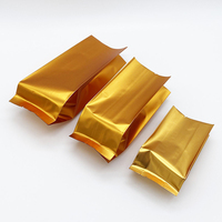 Sachets de thé personnalisés avec logo, à soufflet latéral et fond plat, qualité alimentaire, avec impression en héliogravure, thermoscellables, en plastique CPP et PE pour emballage alimentaire