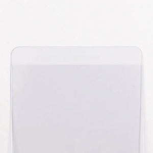 Custom Wholesale Durable PVC Transparent Modern Semi Rigid <b>Card</b> <b>Holders</b> & Sleeves for Business <b>Cards</b> Credit <b>Card</b> Storage Display - Product Image 1