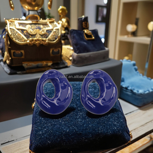 Pendientes <span class=keywords><strong>de</strong></span> carillones <span class=keywords><strong>de</strong></span> viento huecos <span class=keywords><strong>de</strong></span> forma irregular <span class=keywords><strong>de</strong></span> gran tamaño Estilo lujoso <span class=keywords><strong>de</strong></span> moda con atractivo versátil como pendientes - Product Image 4