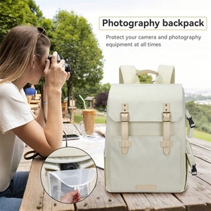 Sac à dos pour appareil photo reflex numérique antivol, étanche et résistant aux chocs, pour les voyages en plein air, design professionnel, marque personnalisée - Product Image 2