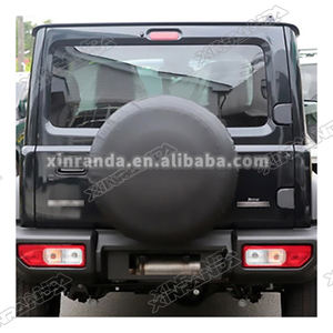 Venta al por mayor de fábrica cubierta de <span class=keywords><strong>rueda</strong></span> de <span class=keywords><strong>repuesto</strong></span> cubierta de neumático de <span class=keywords><strong>repuesto</strong></span> negra <span class=keywords><strong>personalizada</strong></span> para coche <span class=keywords><strong>4X4</strong></span> nuevo Protector de <span class=keywords><strong>rueda</strong></span> de neumático - Product Image 2