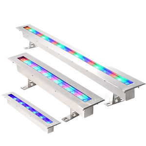 Pour l'eau de mer ou l'eau douce, utilisez des lampes étanches sans fil RGBW en acier inoxydable 316L en forme de bande. - Product Image 1