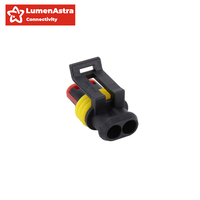 Connecteur de câble adaptateur étanche automatique 2 broches femelle en cuivre 600V 220A avec boîtier en nylon 6189-0890 6189-0891