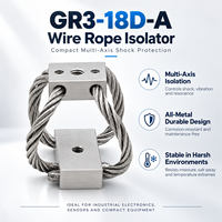 Offre Spéciale : Stabilisateur de caméra cinéma pour voiture RC et drone Hoan GR3-18D-A, isolateur de câble compact en aluminium/acier inoxydable