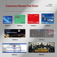 Tapis de Souris Rectangulaire en Caoutchouc Grande Taille Publicitaire pour Écoles, Tapis de Bureau Personnalisé Grande Dimension, Vente en Gros avec Logo Personnalisé