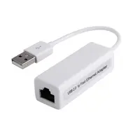 10/100m USB 2.0 Ethernet adaptörü kablosu dönüştürücü USB Lan RJ45 adaptörü ağ kartı