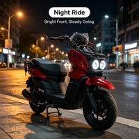 Scooter électrique à prix avantageux, moto électrique pour adultes, moto électrique tout-terrain, moto électrique longue portée