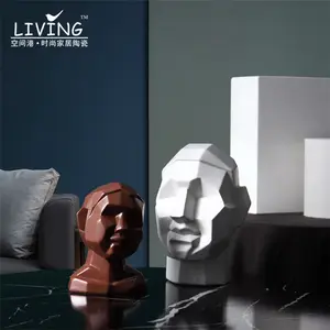 중국 공급 업체 유럽 세라믹 아트 조각 그림 장식 홈 장식 원래 디자인 창의력 홈 장식 장식