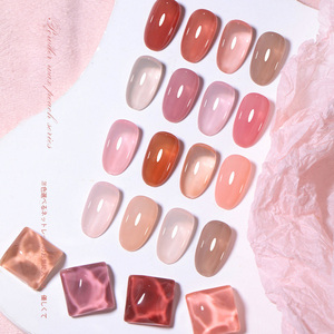 AILANUO 26-Color UV Gel Nail Polish Glue Set Popular Pink Wax Peach Transparente White Popular Show Nail Polish Glue Proveedor - Product Image 3