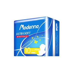 <span class=keywords><strong>Toallas</strong></span> <span class=keywords><strong>Sanitarias</strong></span> de Algodón Orgánico Súper <span class=keywords><strong>Absorbentes</strong></span>, Ultrafinas, de 240 mm, para Uso Nocturno, con Aniones, Alas y Revestimiento Trasero Transpirable - Product Image 4