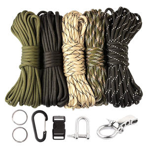 Cordon tressé personnalisé 550 <span class=keywords><strong>750</strong></span> pour <span class=keywords><strong>bracelet</strong></span> de survie DIY, 7 ou 9 brins, prix usine - Product Image 6