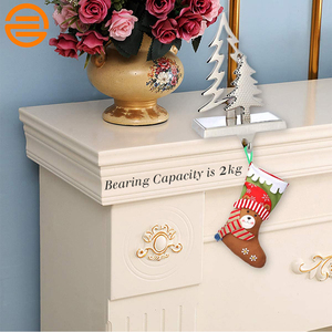 Porta Calcetines Navideño de Lujo Ecológico con Certificación CE, Diseño Fundido a Presión con Inscripción 'Deseamos Feliz Navidad' - Product Image 6