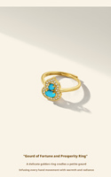 Parure de bijoux gourde style rétro S925, sertie de zircon cubique et turquoise, collier et boucles d'oreilles, cadeau pour femme