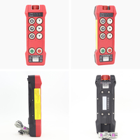Télécommande sans fil anti-interférence neuve pour grues industrielles, 6 boutons avec contrôle de vitesse haute/basse