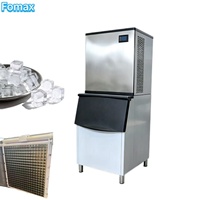 Machine à glaçons commerciale de 30 à 600 kg par jour, en acier inoxydable, automatique, pour restaurant, fast-food
